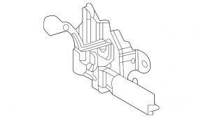 Toyota Sienna 21-24 hood lock with sensor