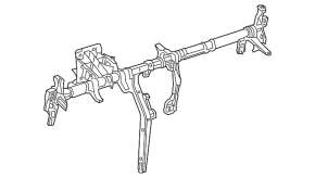 Infiniti QX30 17-19 Torpedo Reinforcement Pipe
