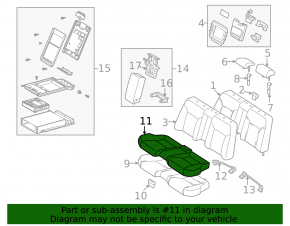 Rear seats 2nd row Lexus IS250 IS350 06-08 leather black