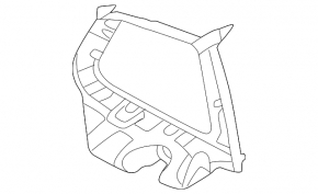 Left Front Bumper Bracket for Hyundai Tucson 22-24 US Built