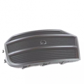 Front bumper grille left Audi Q3 8U 16-17 for solid bumper, for parking sensors