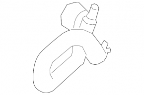 Upper cooling hose for Ford Escape MK3 13-19 2.5