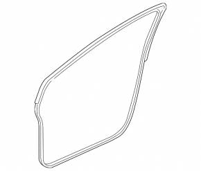 Front left door seal for Mazda CX-7 06-12