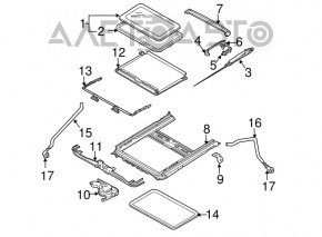 Hatch assembly Mazda6 03-08