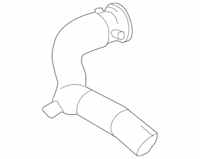 Upper intercooler pipe Land Rover Discovery 17-20 3.0d