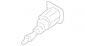 Front left lock cylinder VW Jetta 19-24