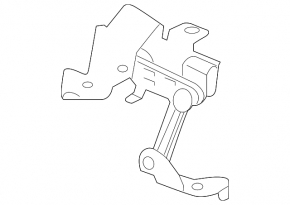 Rear left body tilt sensor Volvo S60 19-25 with traction