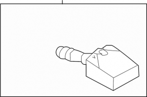 Nissan Versa 1.8 10-12 Tire Pressure Sensor