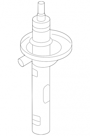 Front right shock absorber for Volkswagen Golf 22-25