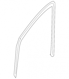 Front left window seal for Subaru b9 Tribeca