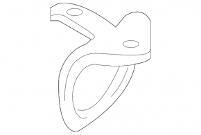 Infiniti QX30 17-19 Hood Lock Hook