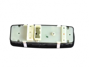 Front left window lift control for Jeep Grand Cherokee WK2 16-22 black, 2-way, with automatic folding mirrors