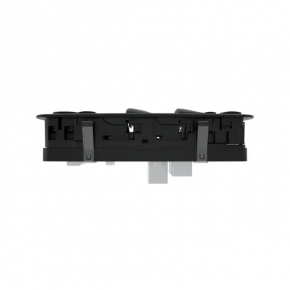 Front left window lift control for Jeep Grand Cherokee WK2 16-22 black, 2-way, with automatic folding mirrors