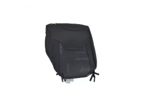 Jeep Renegade 15-20 rear seat backrest, 2nd row, right, black cloth, for cleaning