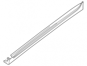 Right threshold Nissan Altima 13-18
