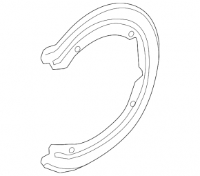 Rear left brake disc cover for Porsche Cayenne 19-26