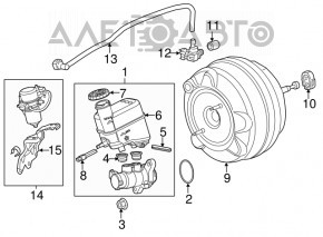 Vacuum pump Jeep Compass 17-22 2.4