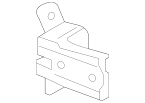 Door hinge lower front left Buick Encore 13-19