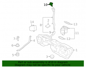 Fuel filler cap BMW 335i e92 07-13