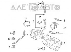 Fuel filler cap BMW 335i e92 07-13