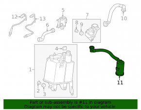 Fuel filter plug-in BMW X5 F15 16-18 with tube