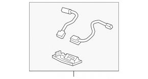 Cadillac ATS 13-18 trunk release button