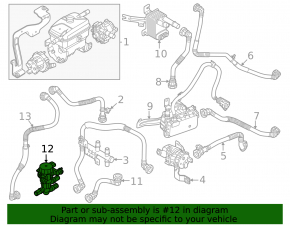 Battery cooling system valve VVB Kia Niro 23-26 EV