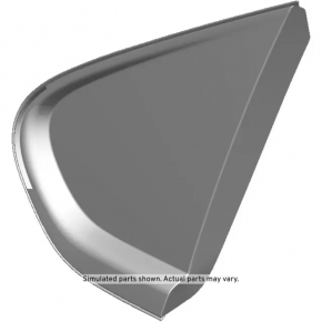 Plug triangle wing front left Chevrolet Trax 15-22 structure