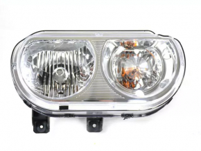 Right front headlight for a 2014 Dodge Challenger, halogen