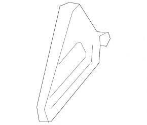 Emergency trunk lid release handle for BMW 3 F30 12-18 with cable
