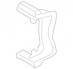 Rear left brake caliper bracket for VW Atlas 18-25