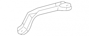 Battery mount Toyota Solara 2.4 04-08
