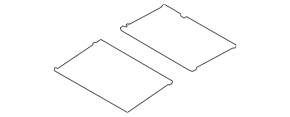 Sunroof curtain Hyundai Sonata 11-14 ser