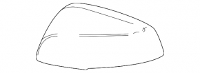 Left side mirror cover for Toyota Corolla Cross 22-25