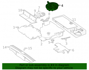Foam plastic for the Mercedes X167 GLS 450 580 20-26 tool