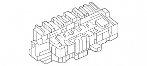 Underhood fuse box Mercedes W167 GLE 350 450 20-23
