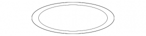 Ford Fusion mk5 13-18 trunk lid emblem
