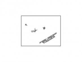 Lincoln MKC 15- Tailgate License Plate Light Bar