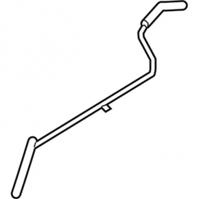 Return pipe Ford Edge 15-18 3.5