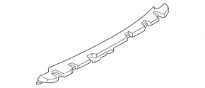 Rear Bumper Mount Central Lincoln MKX 16-