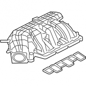 Intake manifold Ford Mustang mk6 15-17 3.7