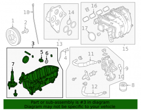 Mazda CX-70 25-26 2.5 PHEV Engine Oil Pan