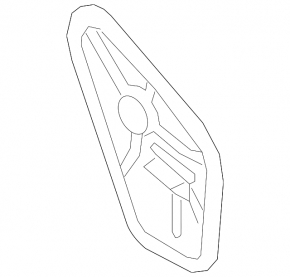 Inner door panel front left VW Jetta 19-26