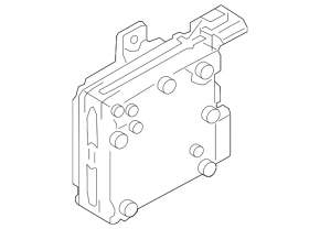 Steering rack control unit Subaru XV Crosstrek 13-15