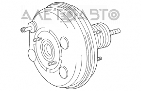 Toyota Highlander 14-19 3.5 Vacuum Booster