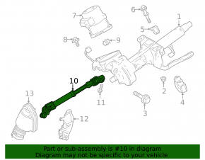 Steering joint Lexus UX200 UX250h 19-