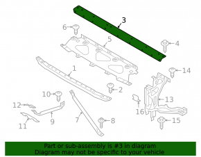 TV bar upper rear BMW X7 G07 19-
