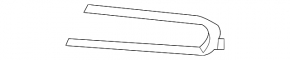 Molding lower grille front bumper left Toyota Sienna 21-25 chrome, XLE