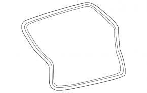 Rubber seal for tailgate Lexus RX300 RX330 RX350 RX400h 04-09