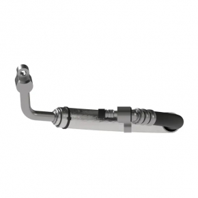 Air conditioning condenser-compressor pipe for a Jeep Grand Cherokee WK2 15-22 3.6